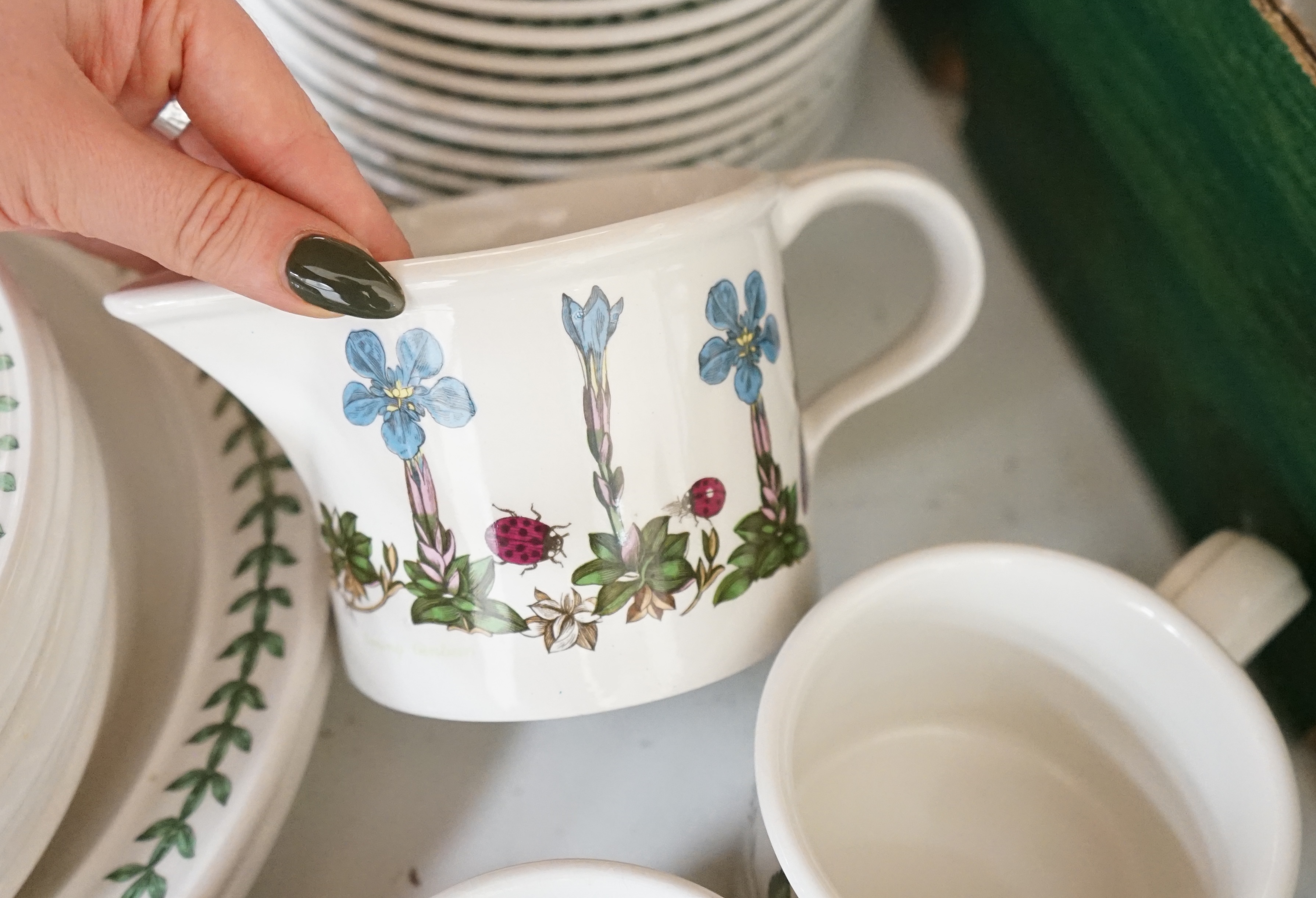 A group of Portmeirion tableware